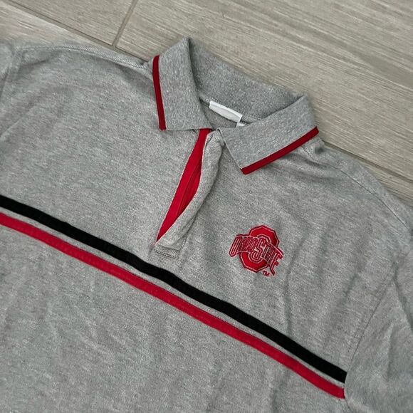 Pro Edge Ohio State Grey Polo Size Large - Picture 3 of 5